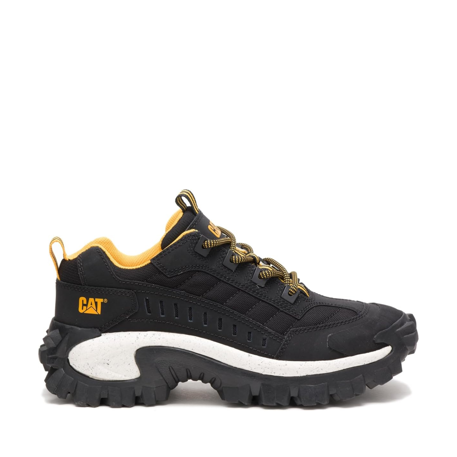 CAT Footwear Intruder Unisex Sneaker – Black Chunky Trainer