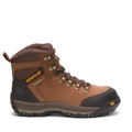 CAT Footwear Men's Munising 6" Waterproof Composite Toe Work Boot - Brown Leather