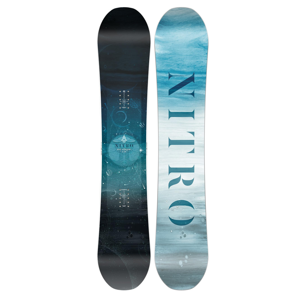 Nitro Women's Mystique Snowboard - All-Mountain, Gullwing Rocker, Directional Twin