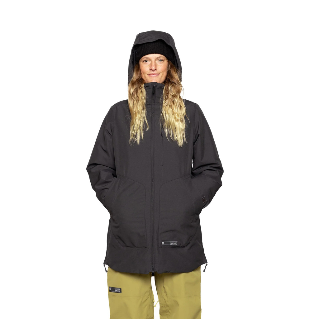 L1 Premium Goods Fairbanks Jacket - Women's - Black - Waterproof 2-Layer Parka, 40g Insulation