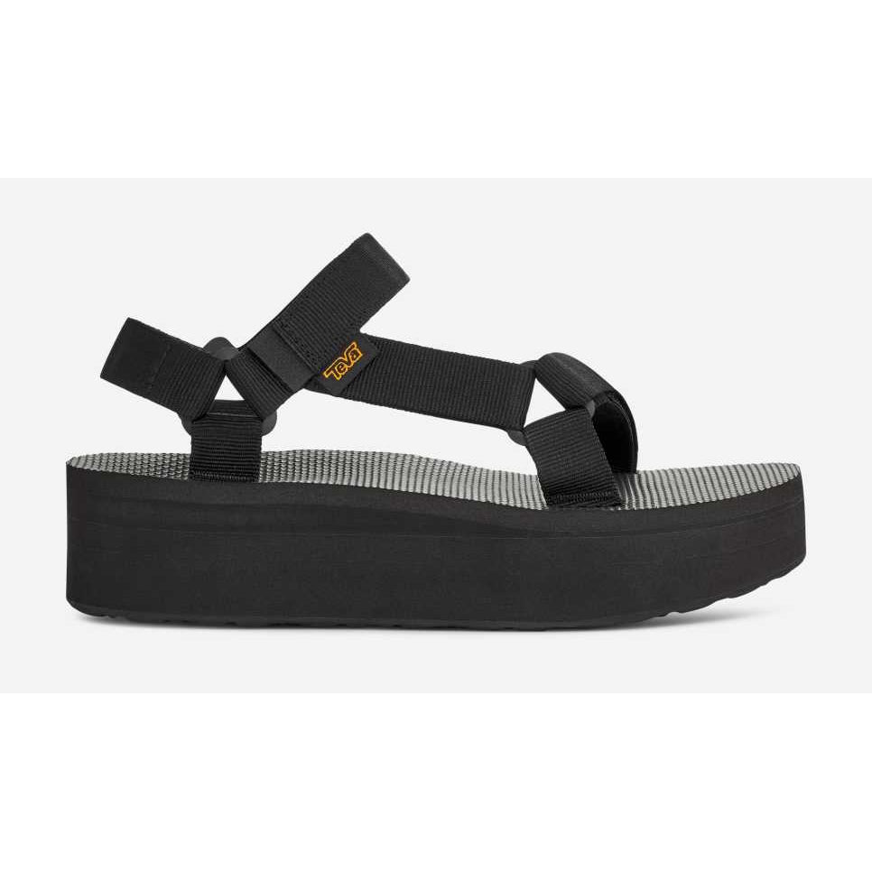 Teva Womens Flatform Universal, Black