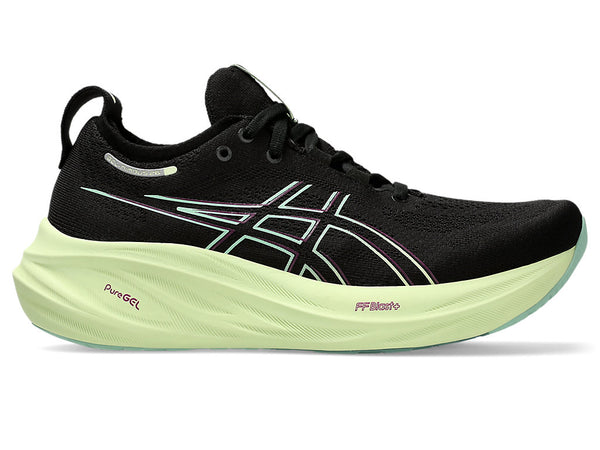 Women Gel-Nimbus 26 Black/Cool Matcha