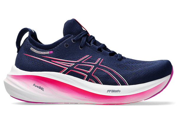 Women Gel-Nimbus 26 Blue Expanse/Bold Magenta