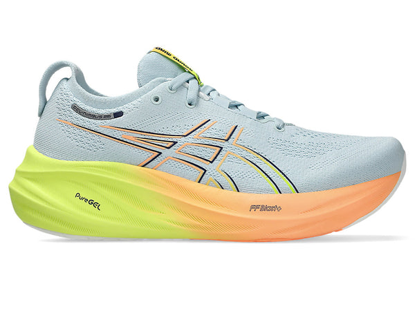 Women Gel-Nimbus 26 Paris Cool Grey/Safety Yellow