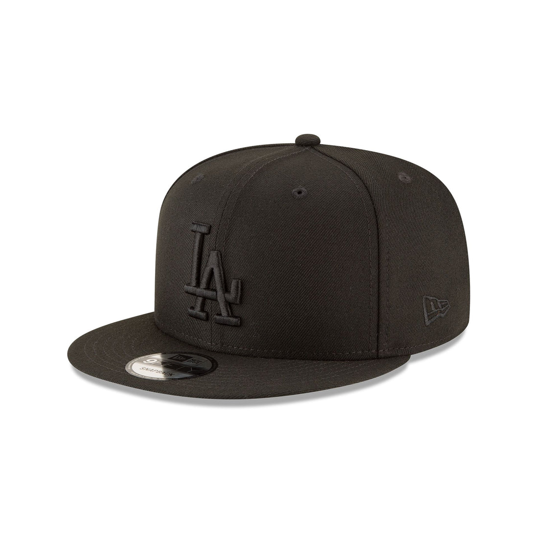 New Era Unisex Los Angeles Dodgers Basic Black on Black 9FIFTY Snapback