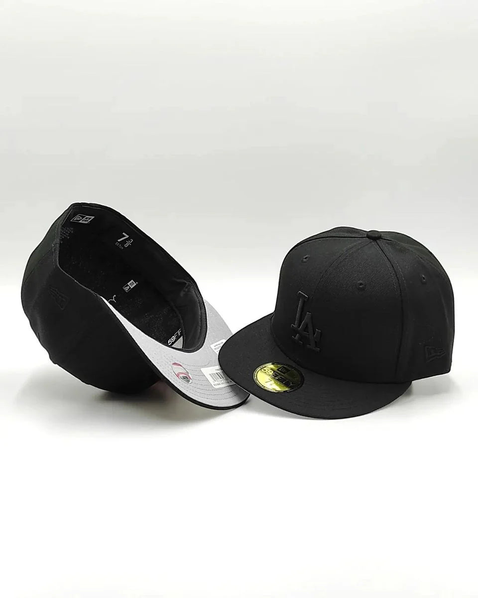 New Era Unisex Los Angeles Dodgers Basic Black on Black 9FIFTY Snapback