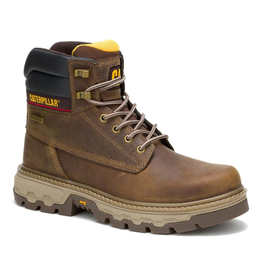 CAT Footwear Men's Colorado Equip 6" Waterproof Work Boot - Pyramid - SRX Outsole, EH Rated