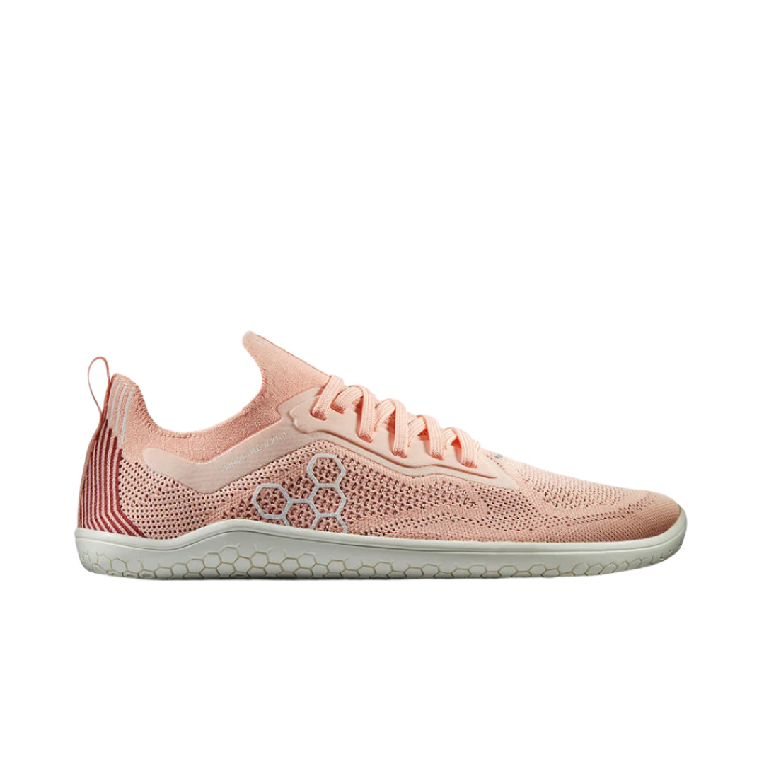 Vivobarefoot Womens Primus Lite Knit Natural, Peach