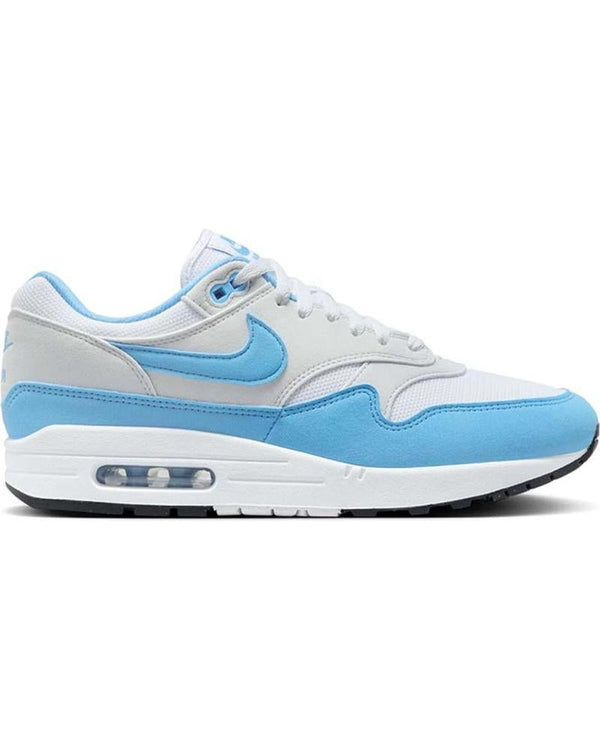 Mens Air Max 1 White/University Blue