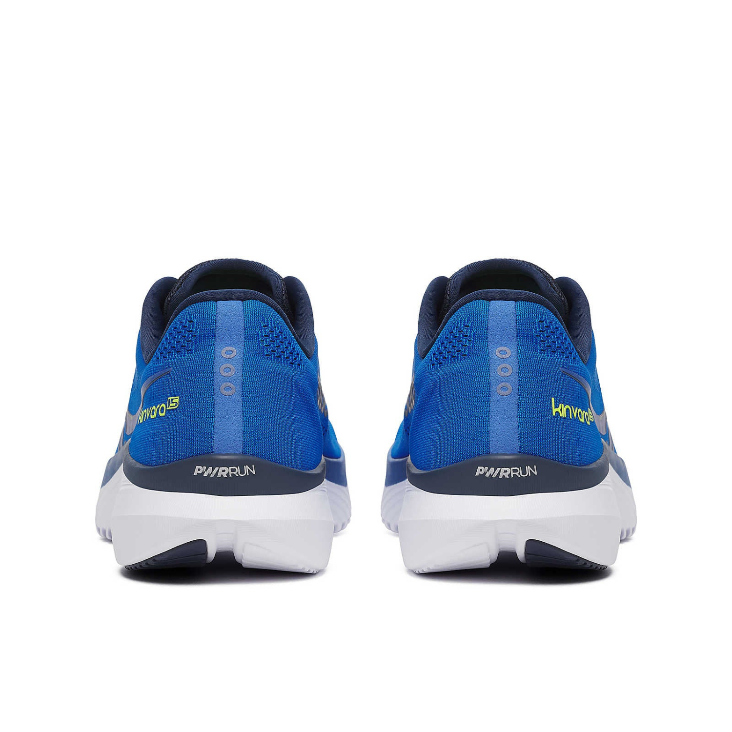 Saucony Men's Kinvara 15 Running Shoe - Skydiver/Navy - Lightweight PWRRUN Cushioning, 4mm Drop