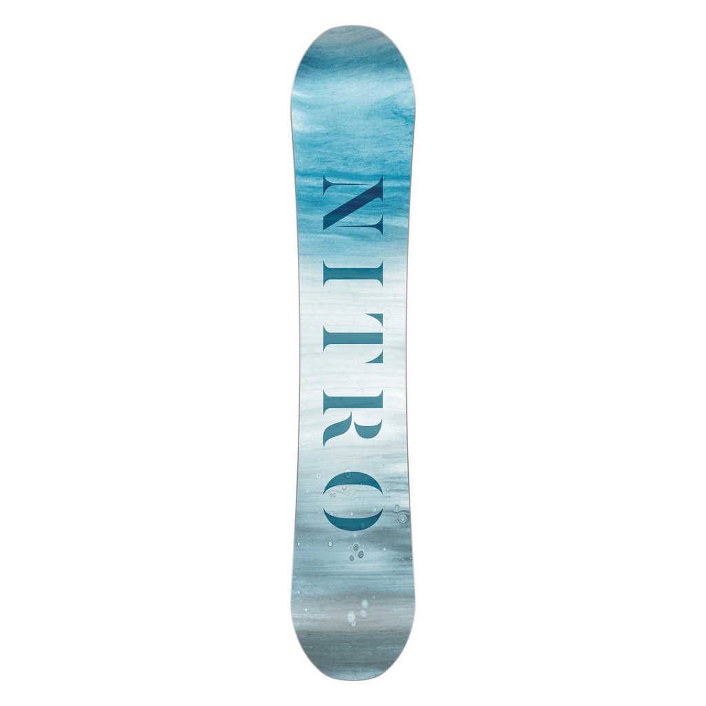 Nitro Women's Mystique Snowboard - All-Mountain, Gullwing Rocker, Directional Twin