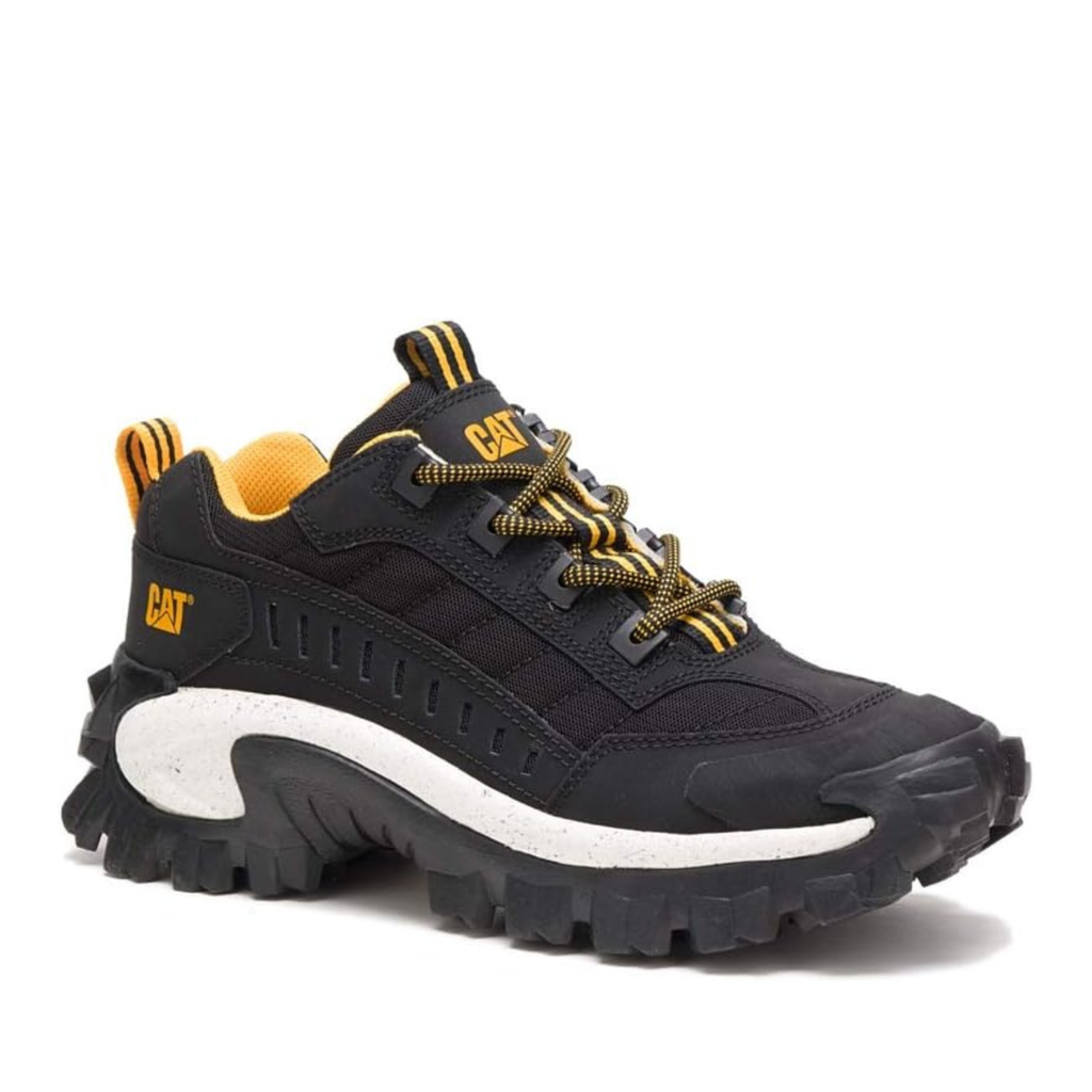 CAT Footwear Intruder Unisex Sneaker – Black Chunky Trainer