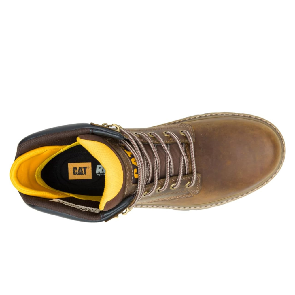 CAT Footwear Men's Colorado Equip 6" Waterproof Work Boot - Pyramid - SRX Outsole, EH Rated