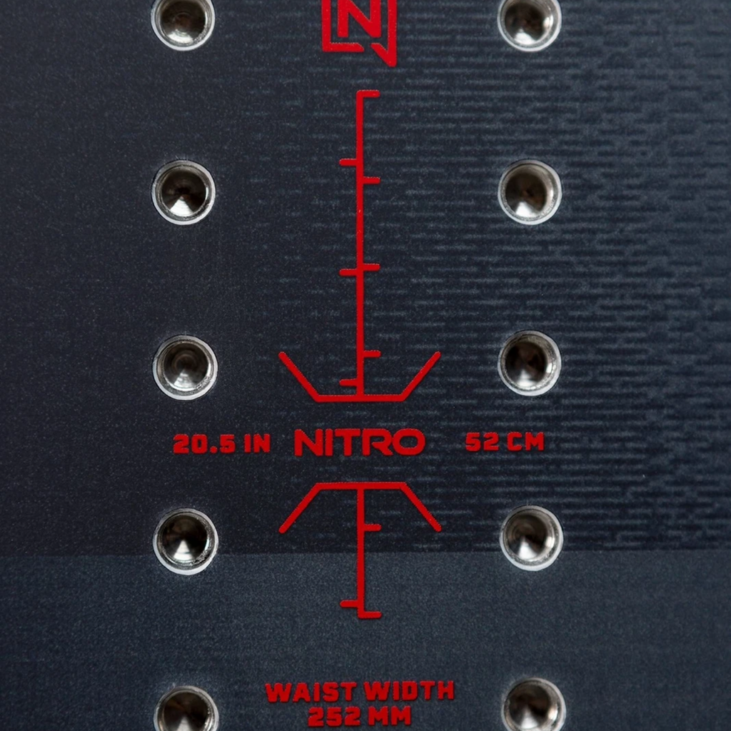 Nitro Team Pro Snowboard - Freestyle All-Mountain Board, Directional Twin, Sintered Speed Formula II Base