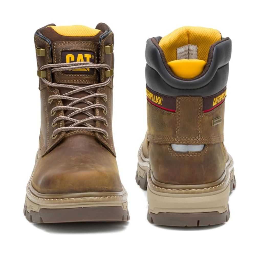 CAT Footwear Men's Colorado Equip 6" Waterproof Work Boot - Pyramid - SRX Outsole, EH Rated