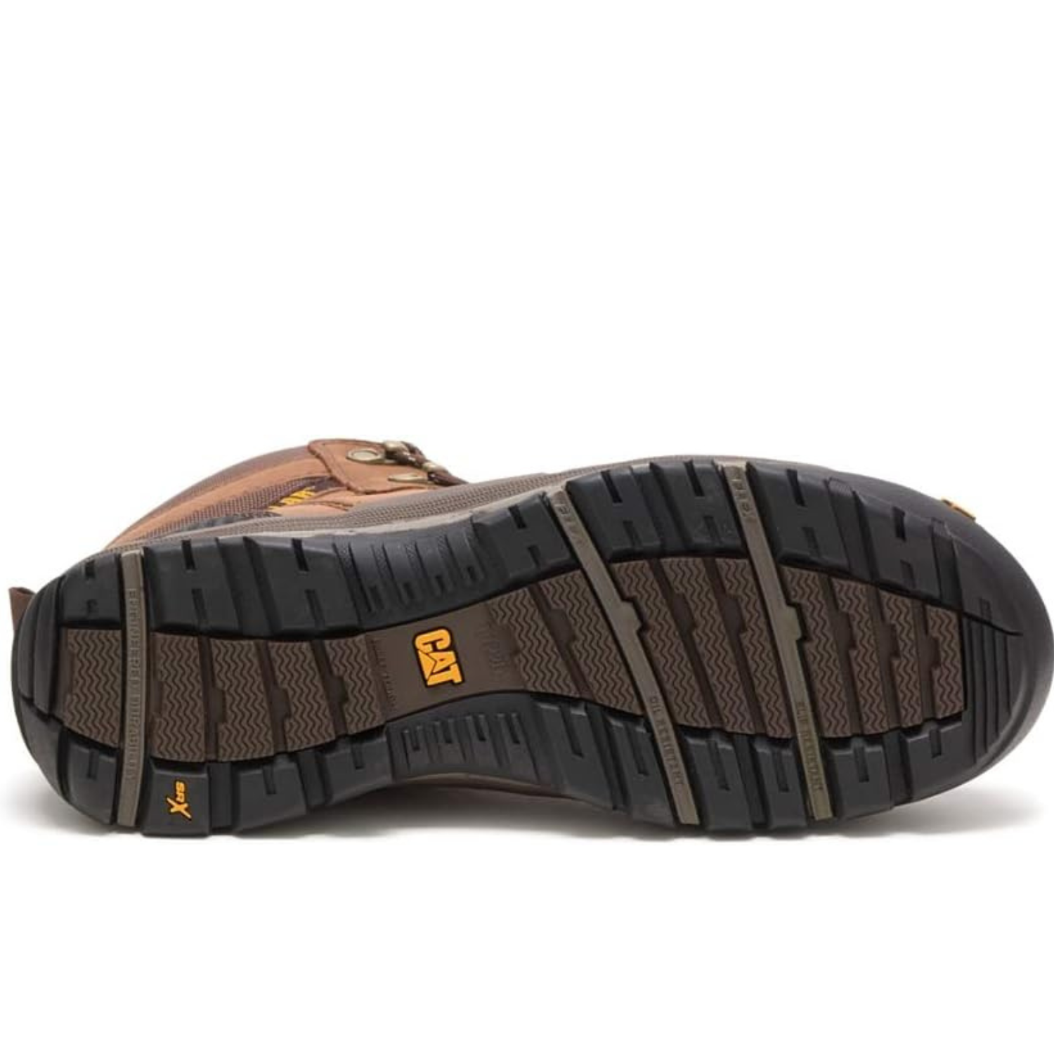 CAT Footwear Men's Munising 6" Waterproof Composite Toe Work Boot - Brown Leather