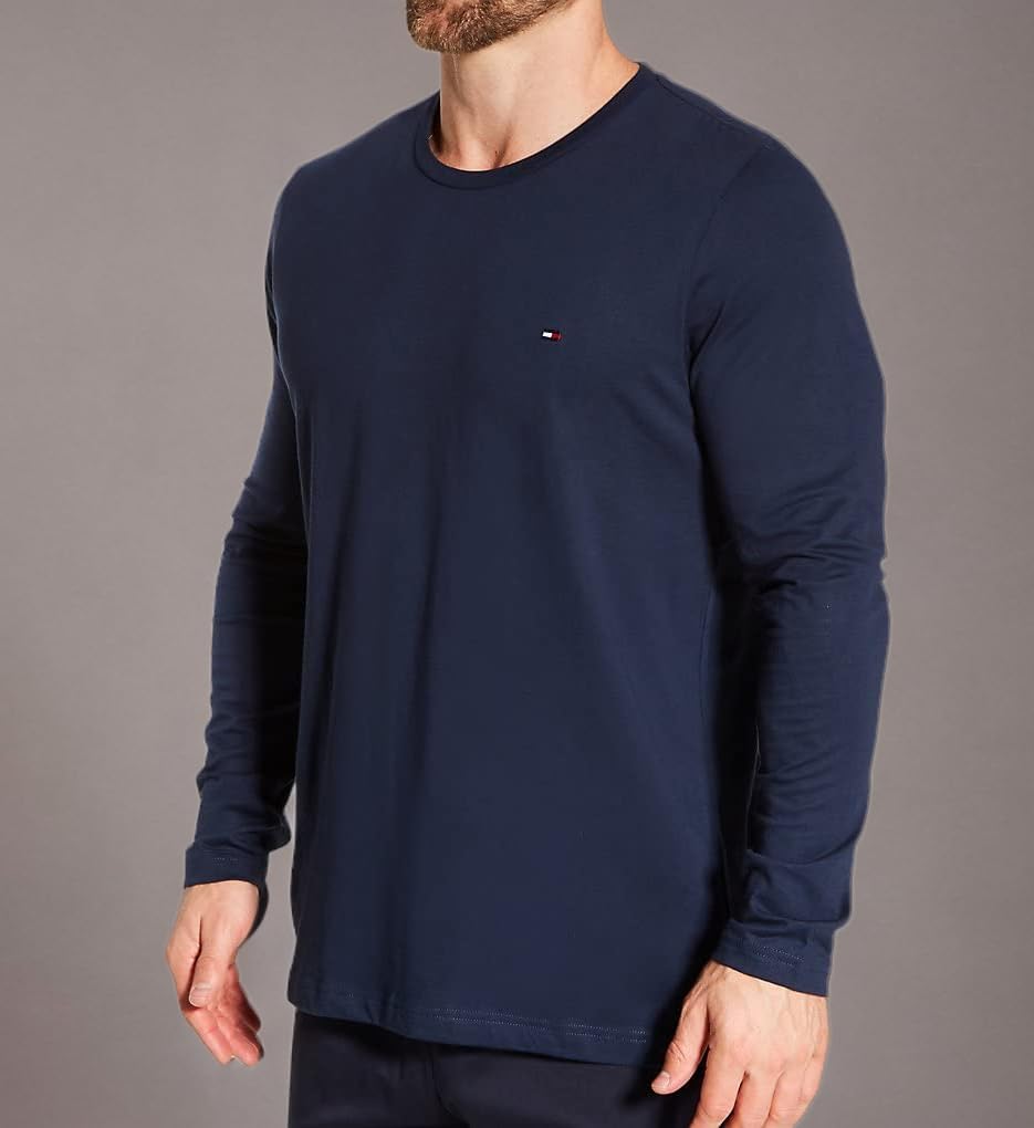Tommy Hilfiger Men's Long Sleeve Crew Neck Undershirt