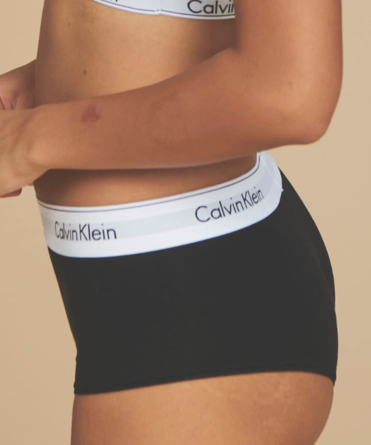 Calvin Klein Women's Cotton Boyshort Panty