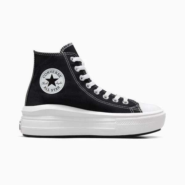 Womens Chuck Taylor All Star Move Platform, Black / Natural Ivory / White