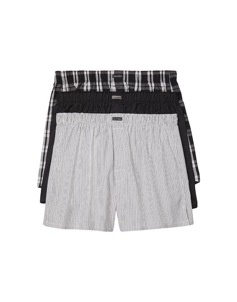 Calvin Klein Men's Woven Boxer 3-Pack