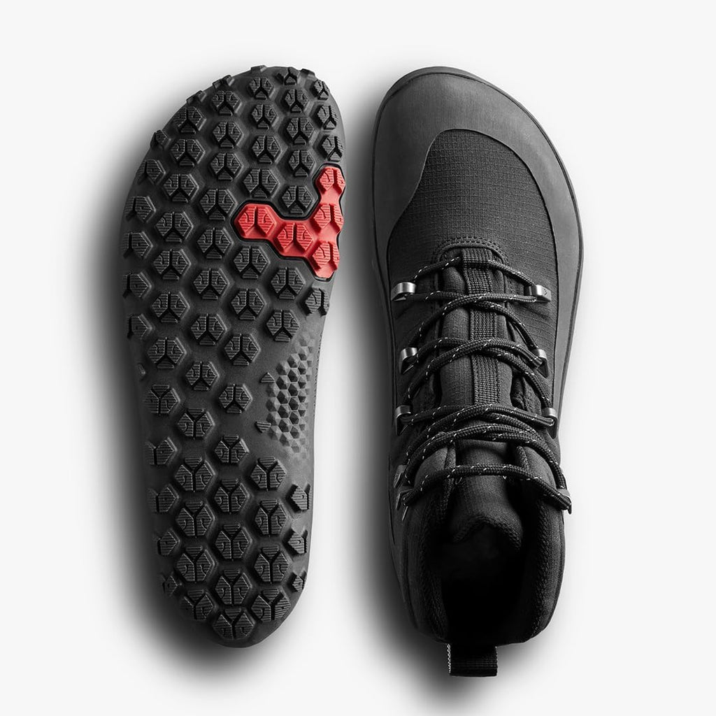 Vivobarefoot Womens Tracker Textile, Obsidian