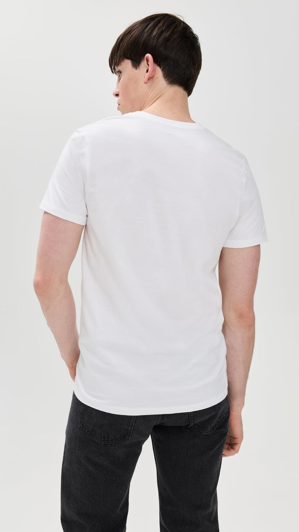Calvin Klein Men's Short Sleeve V-Neck 3-Pack