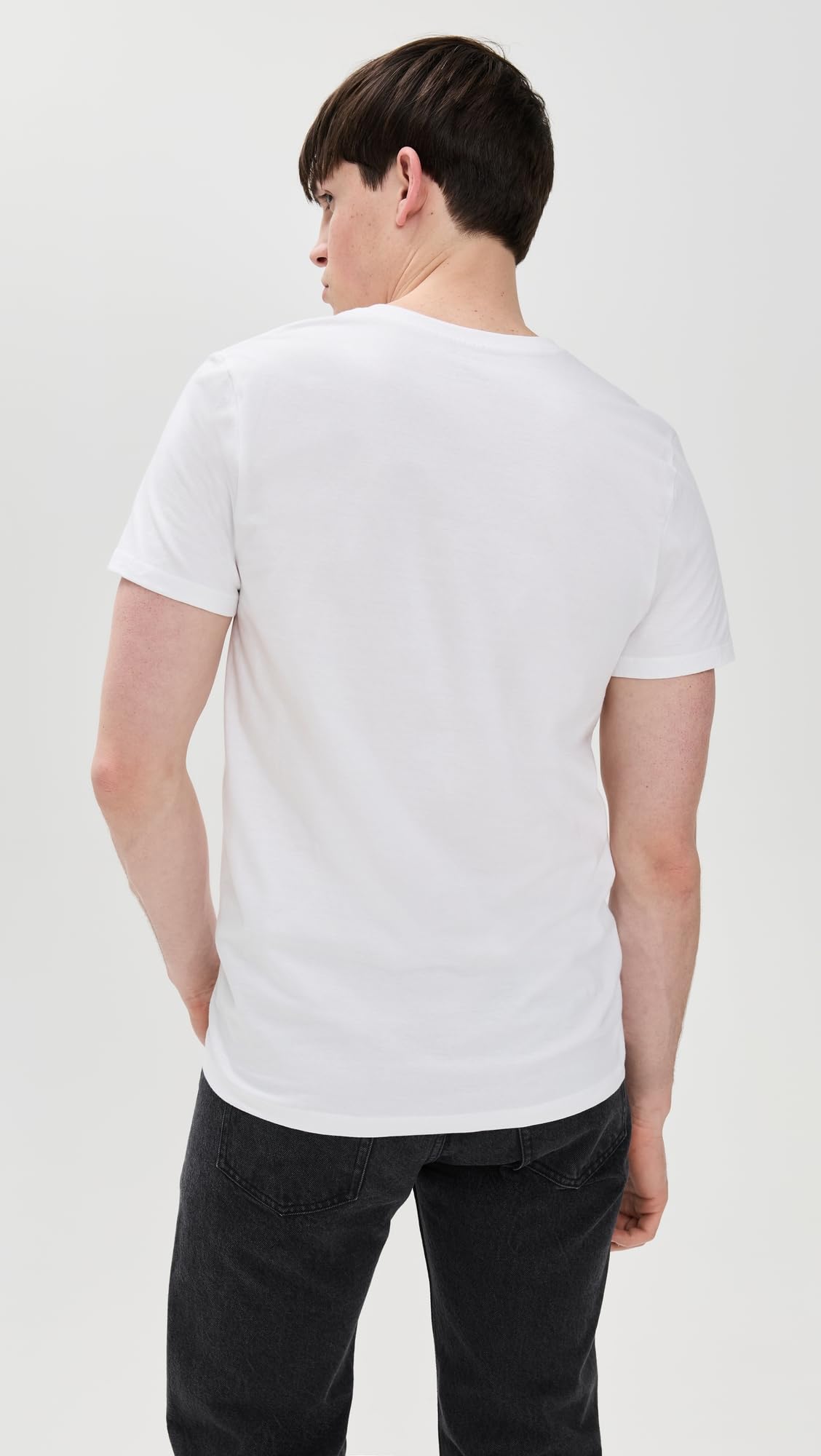 Calvin Klein Men's Short Sleeve V-Neck 3-Pack