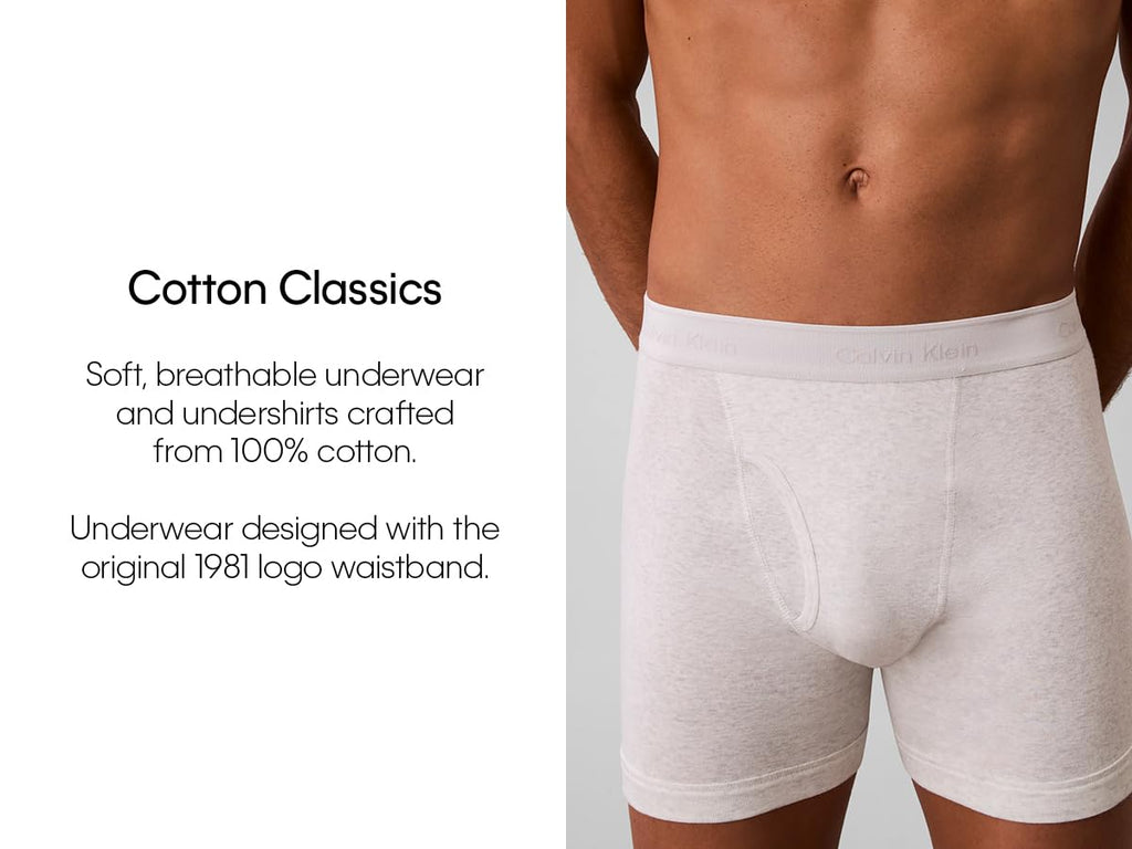 Calvin Klein Men's Boxer Brief 3-Pack (NB4003)