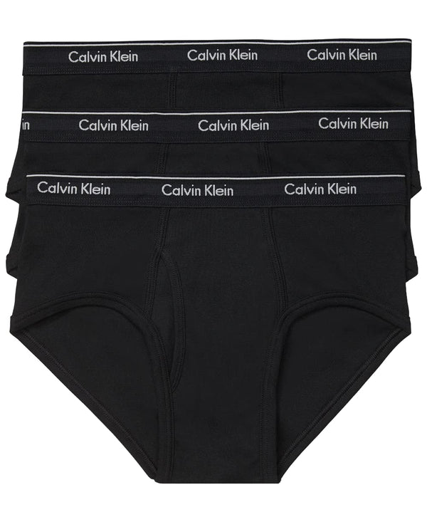 Mens Cotton Classics 3-Pack Brief, Black