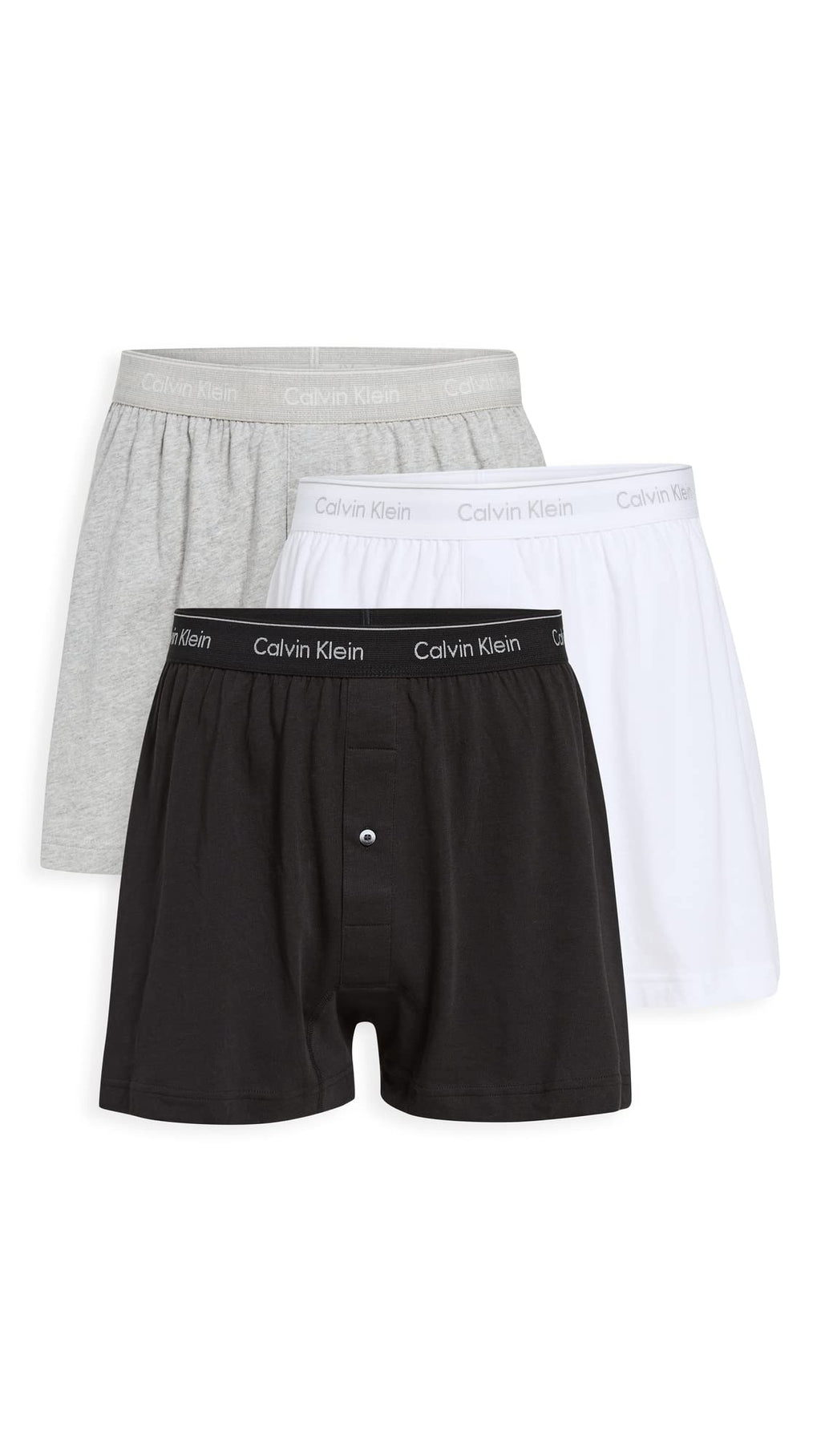 Calvin Klein Men's Knit Boxer 3-Pack