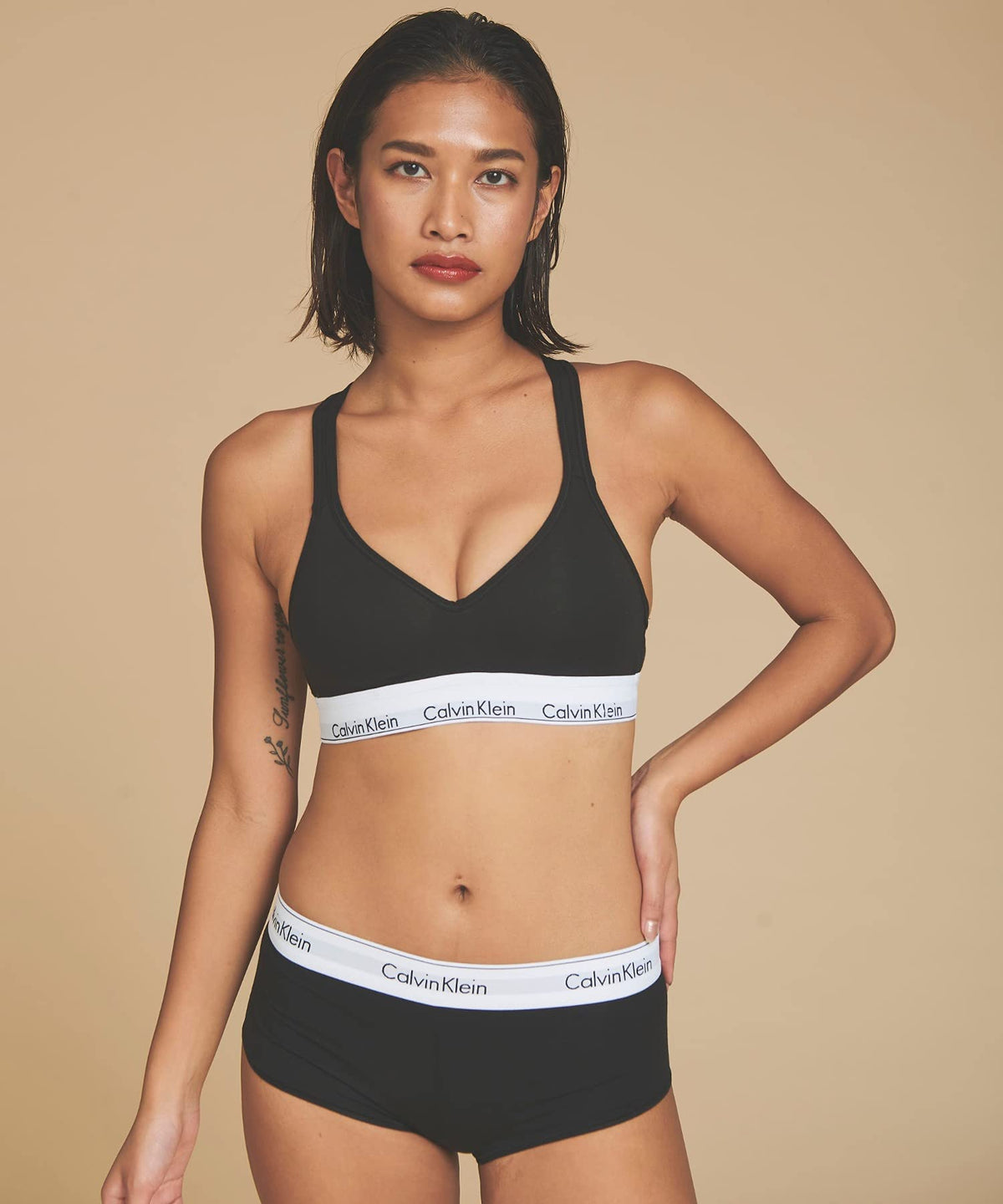 Calvin Klein Women's Cotton Boyshort Panty