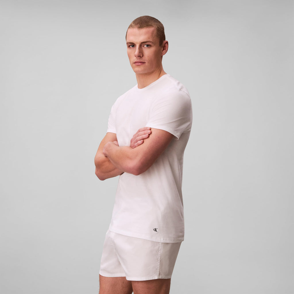 Calvin Klein Men's Short Sleeve Crew Neck 3-Pack