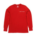 Tommy Hilfiger Men's Long Sleeve Crew Neck Tee, Beet Red