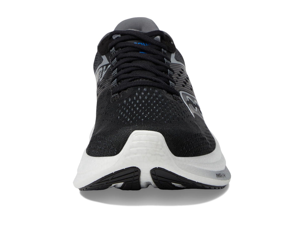 Saucony Men's Ride 17 Sneaker, Black/White