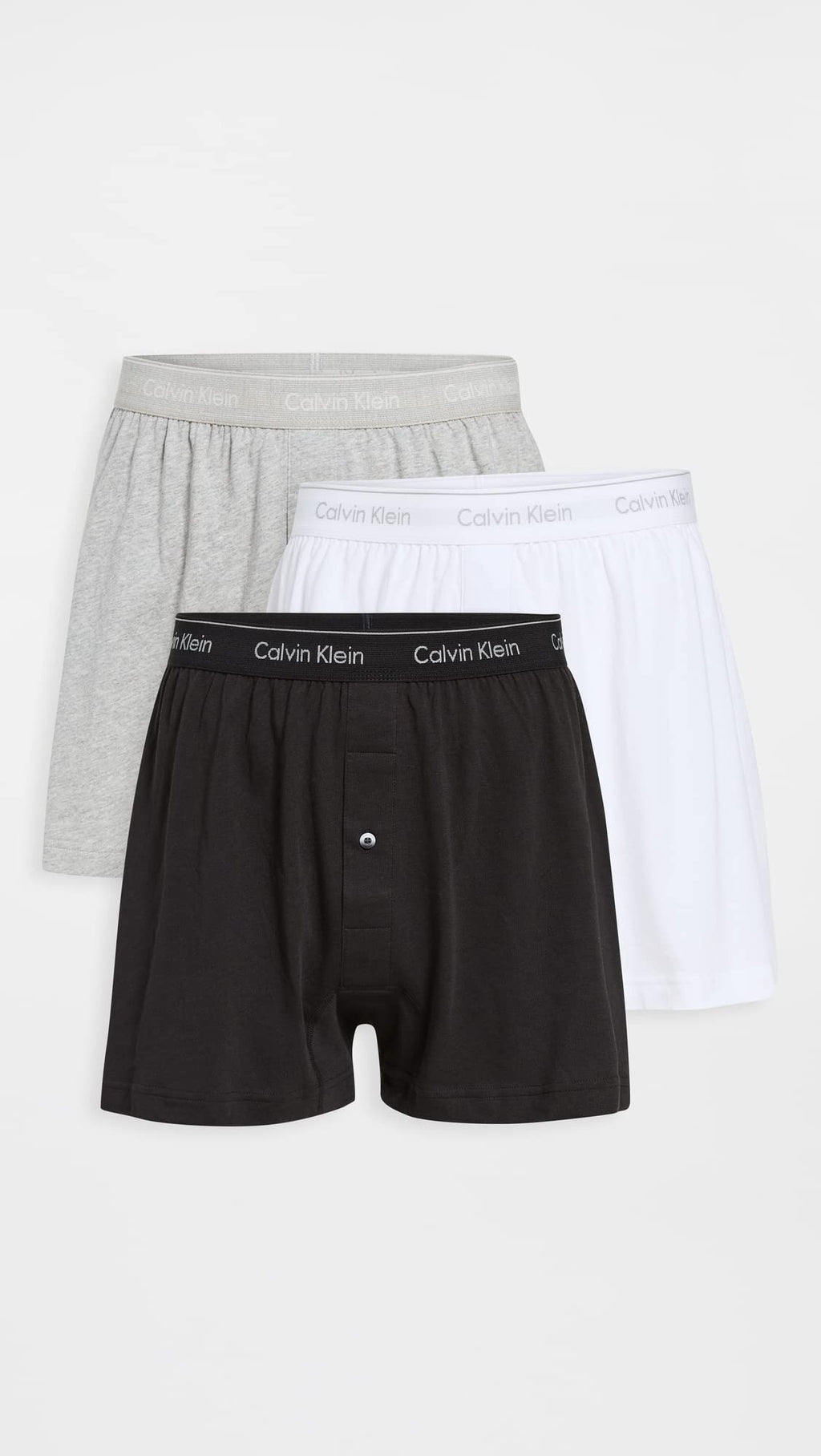 Calvin Klein Men's Knit Boxer 3-Pack
