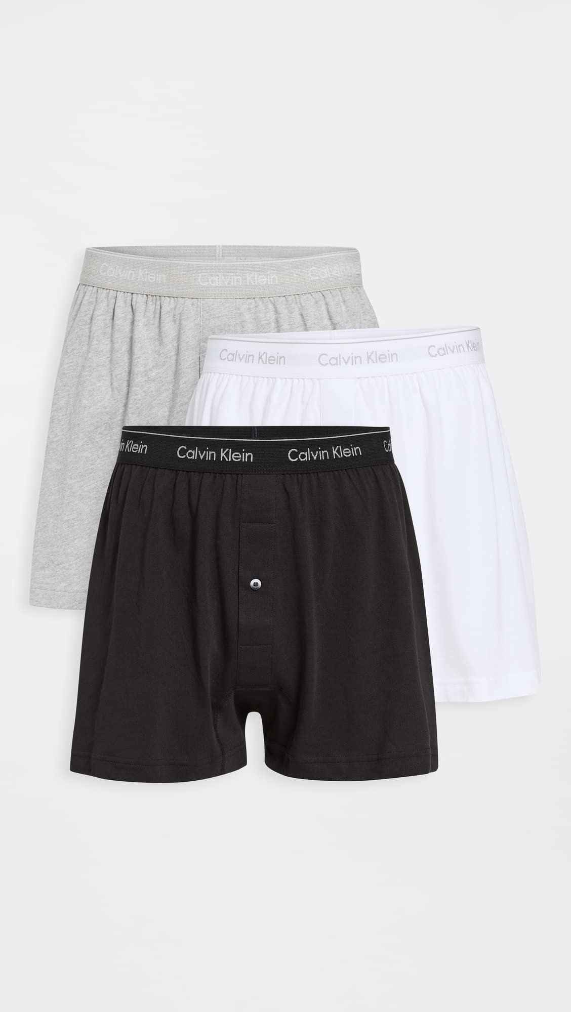 Calvin Klein Men's Knit Boxer 3-Pack