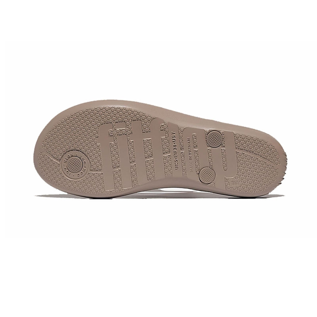 Fitflop Women’s Iqushion Ombre Sparkle Flip-Flops On Taupe/Pewter
