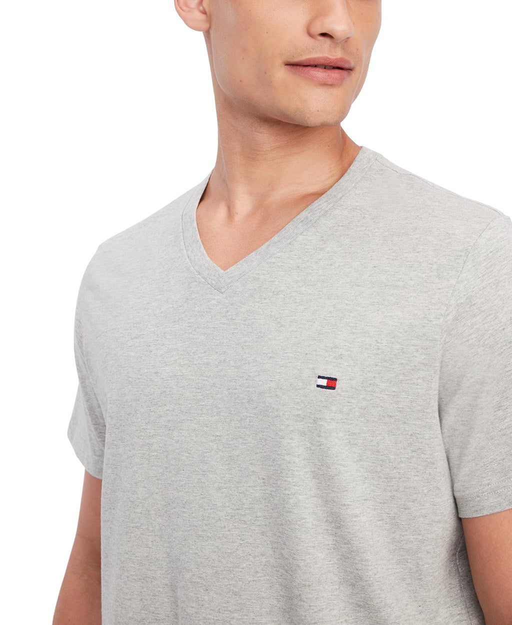 Tommy Hilfiger Men's Short Sleeve V-Neck Undershirt