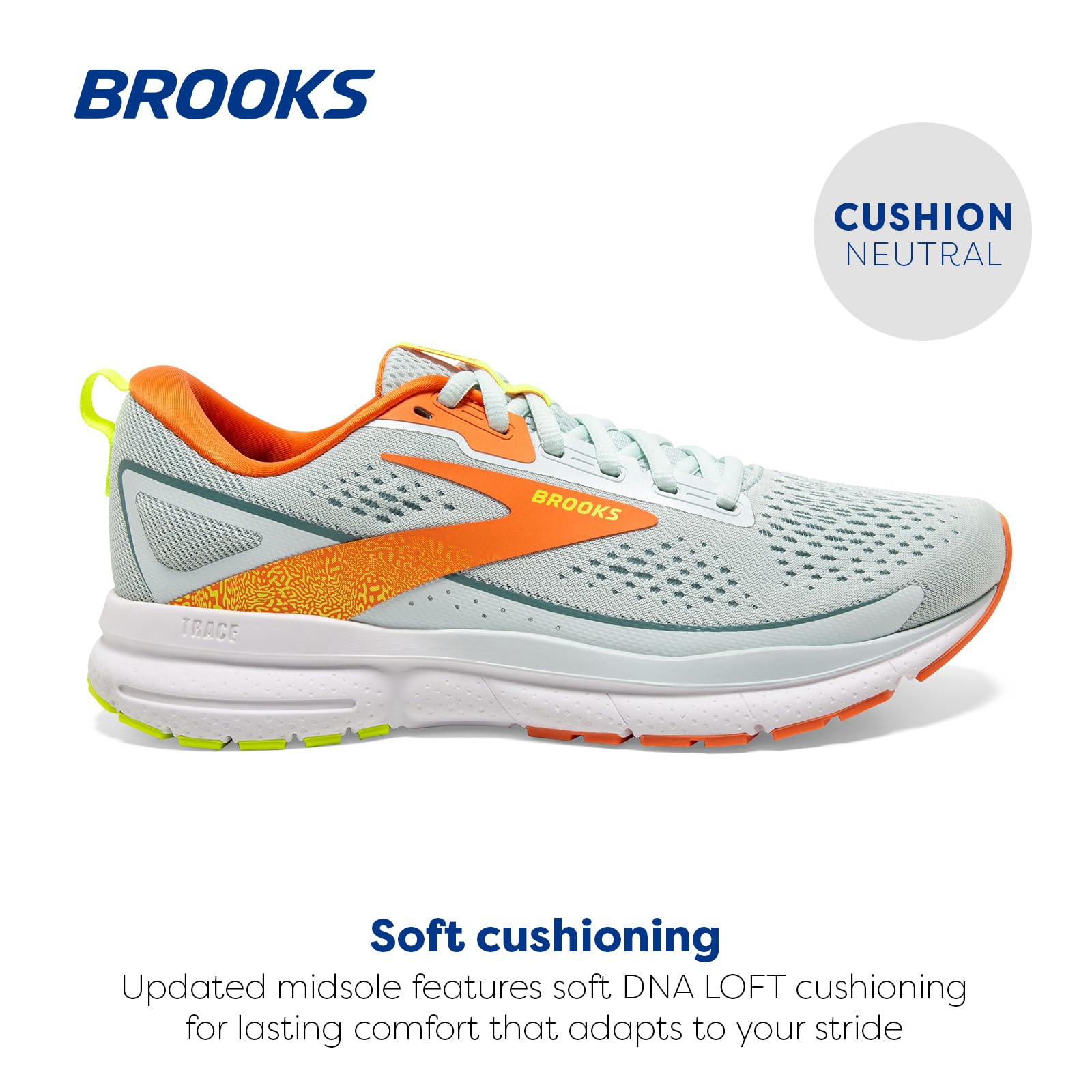 Brooks Women’s Trace 3 Neutral Running Shoe - Skylight/Sunset/Nightlife