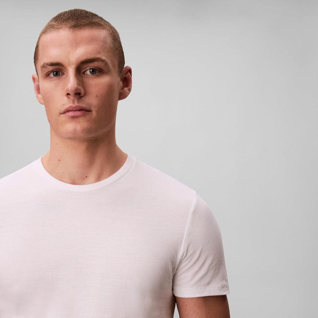 Calvin Klein Men's Short Sleeve Crew Neck 3-Pack