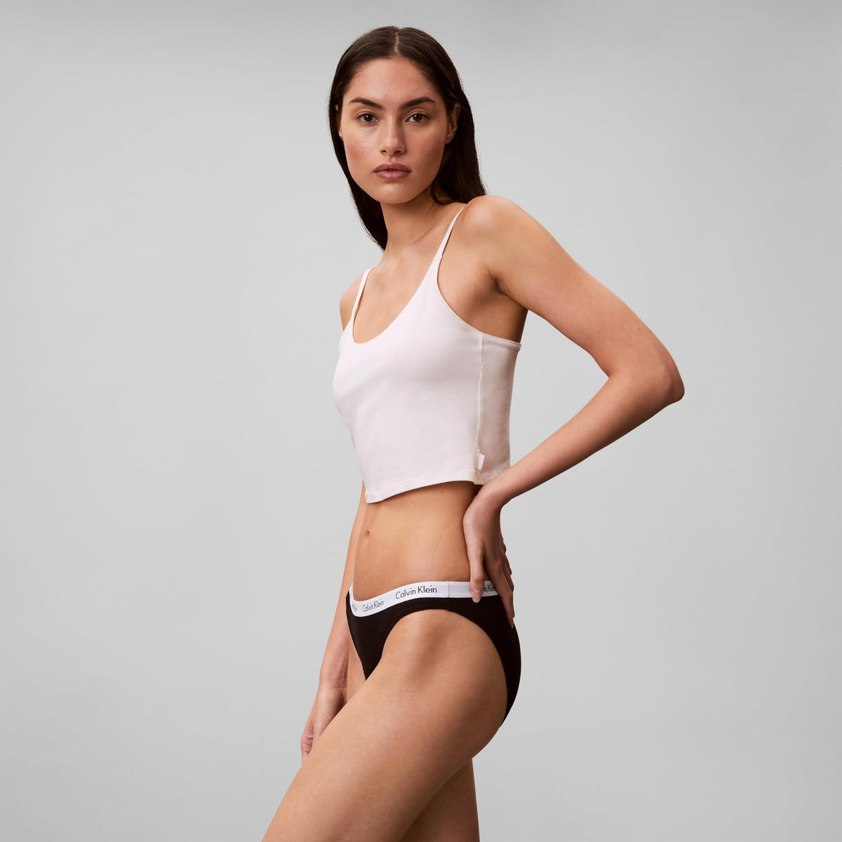 Calvin Klein Women's Carousel Logo Cotton Stretch Bikini Panty 3-Pack