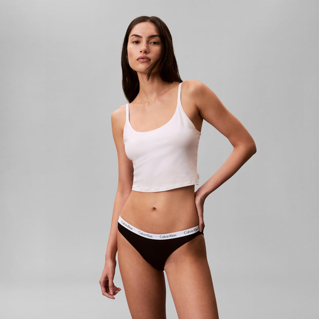 Calvin Klein Women's Carousel Logo Cotton Stretch Bikini Panty 3-Pack