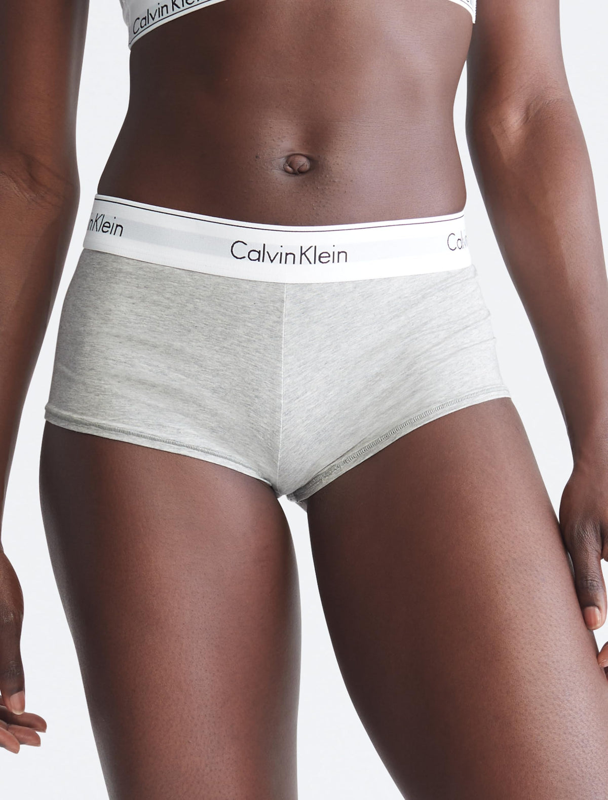 Calvin Klein Women's Cotton Boyshort Panty
