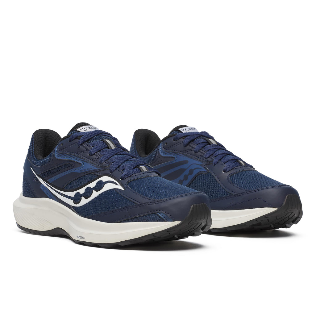 Saucony Men's Cohesion 17 Sneaker, Navy/White