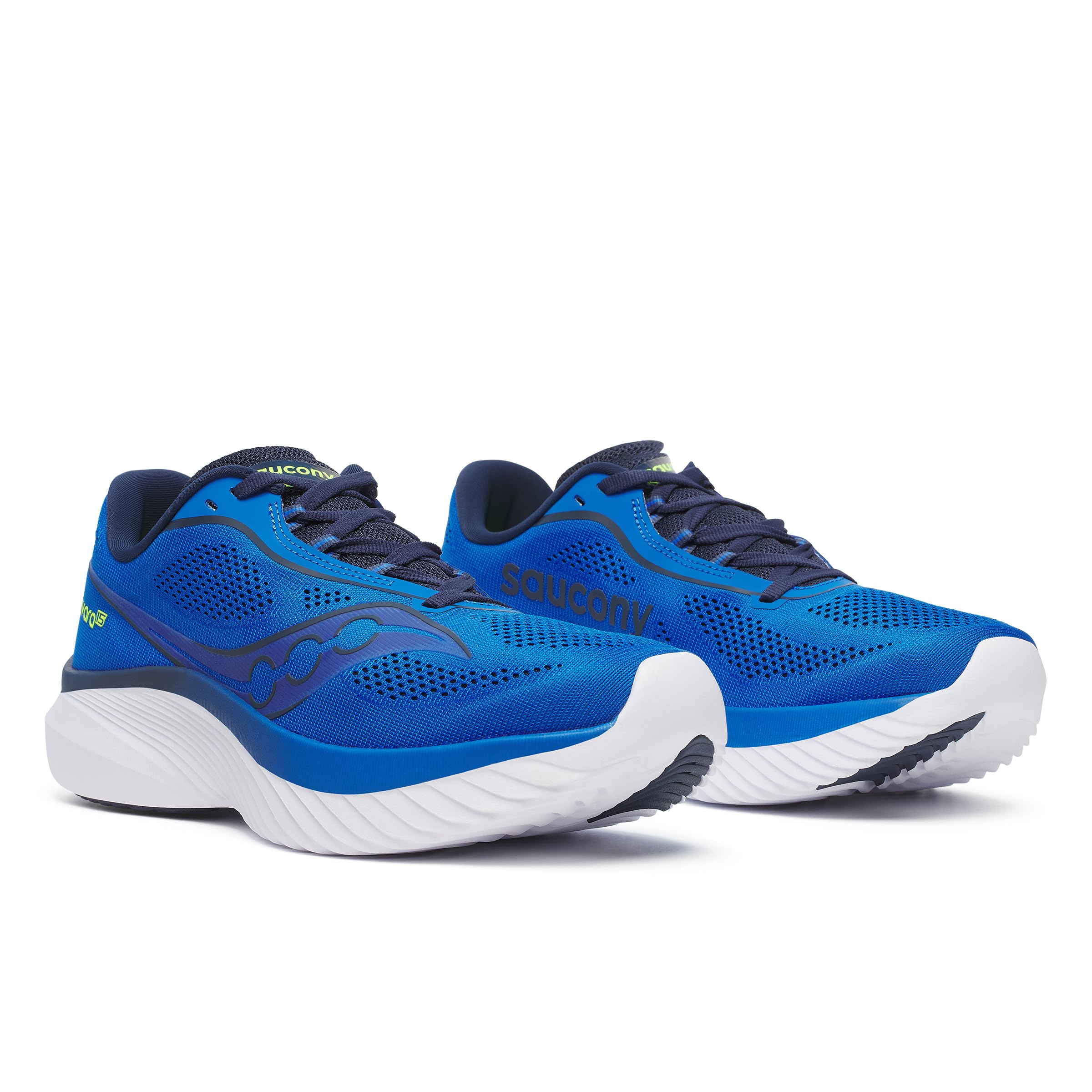Saucony Men's Kinvara 15 Sneaker, Skydiver/Navy