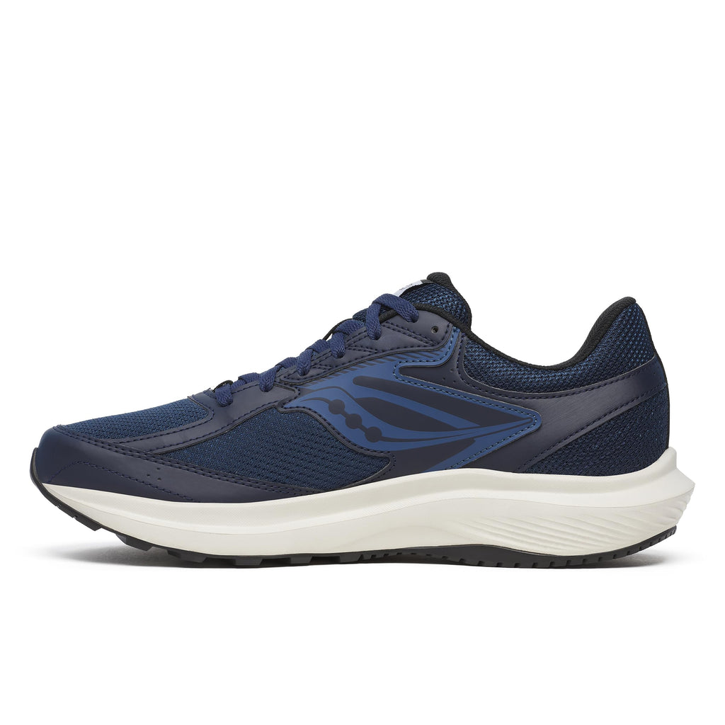 Saucony Men's Cohesion 17 Sneaker, Navy/White