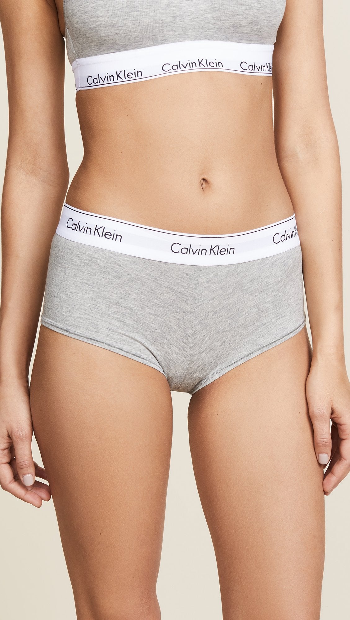 Calvin Klein Women's Cotton Boyshort Panty