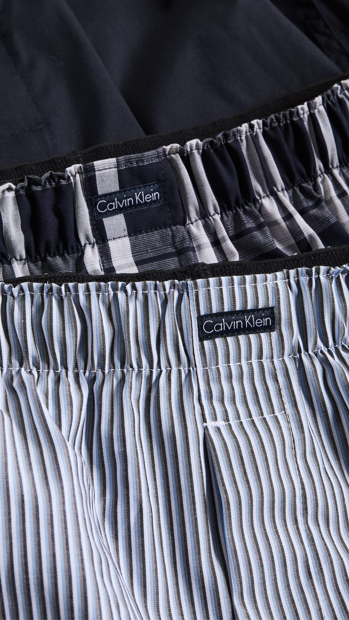 Calvin Klein Men's Woven Boxer 3-Pack