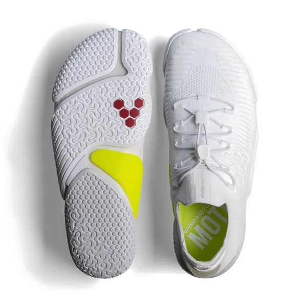 Vivobarefoot Womens Motus Flex, Bright White