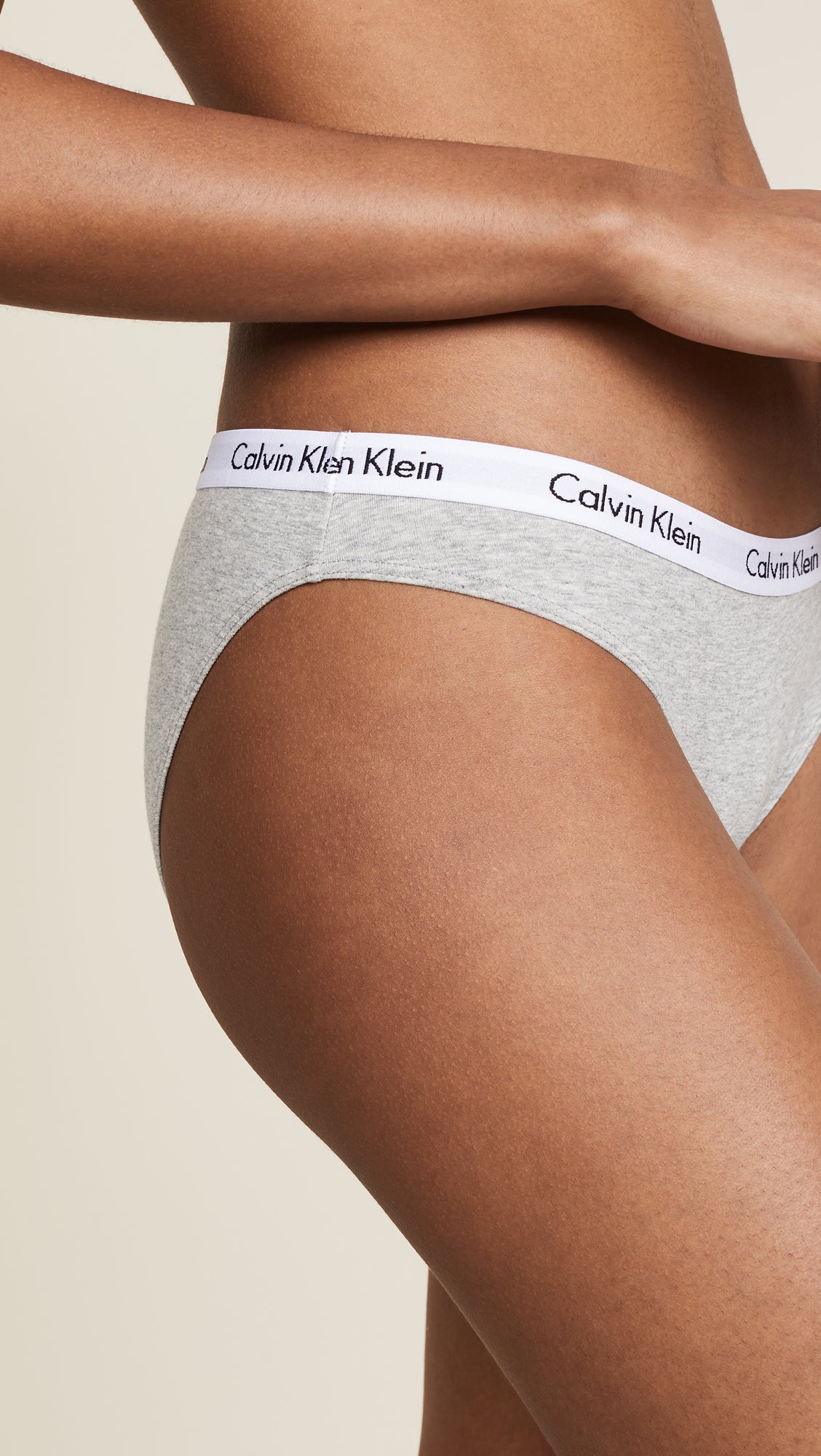 Calvin Klein Women's Carousel Logo Cotton Stretch Bikini Panty 3-Pack